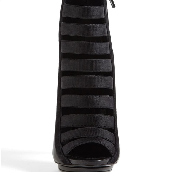 Gucci Strappy Cone Heel Bootie - Picture 3 of 9